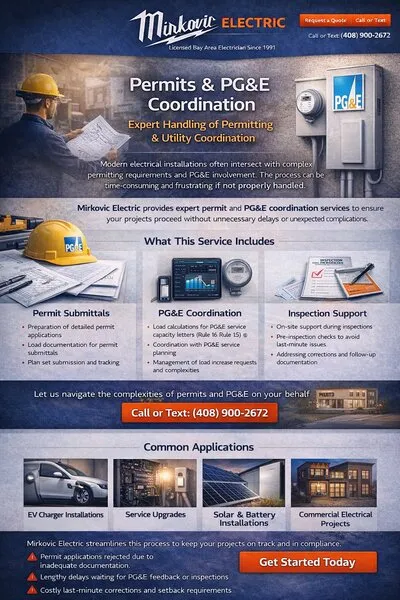 Permits & PG&E Coordination